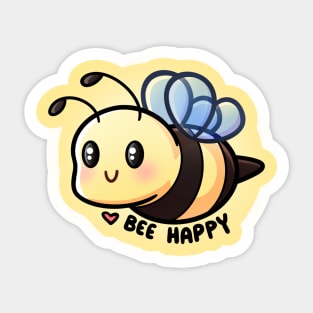 Bee Happy Sticker